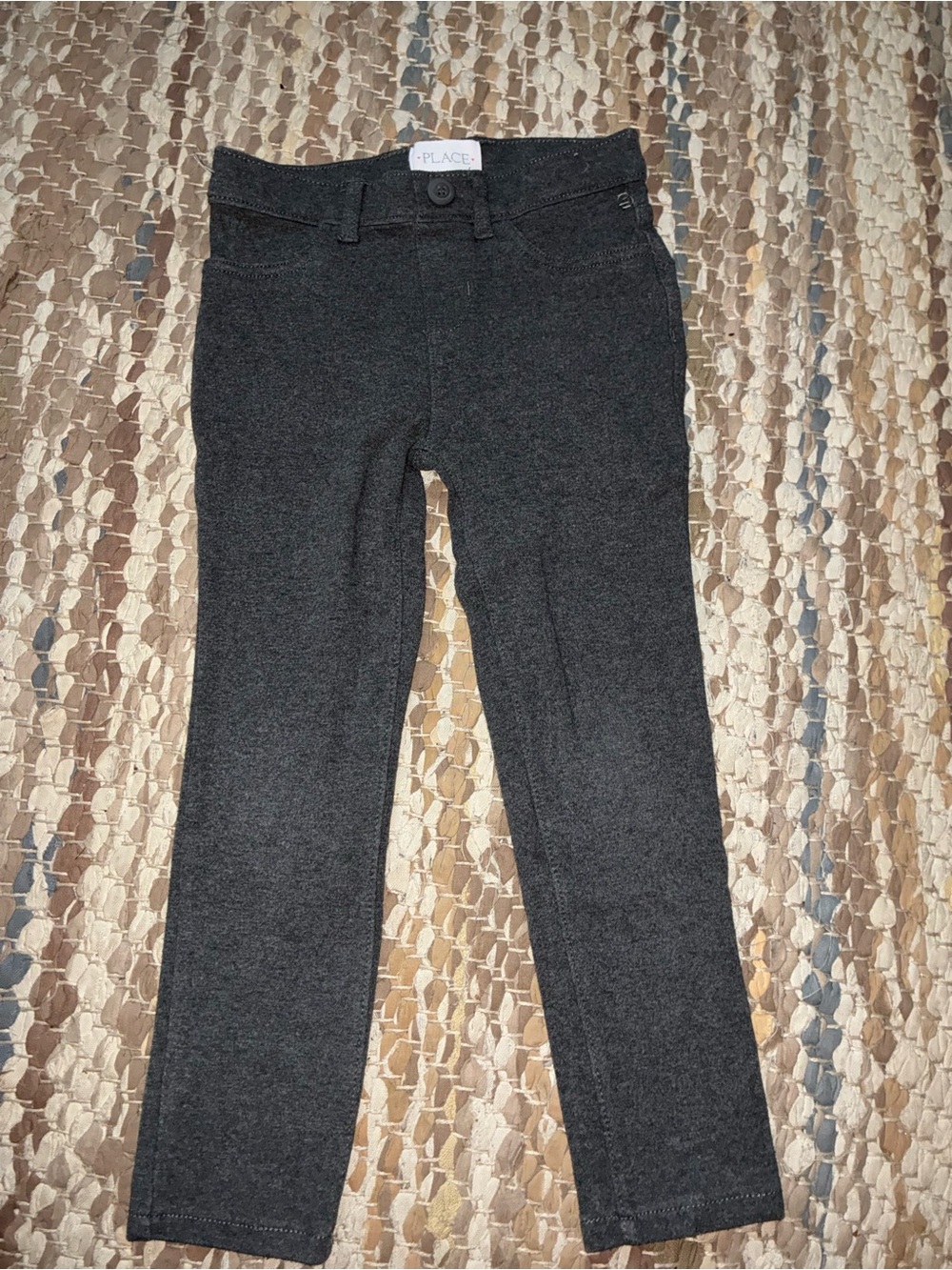 The Children's Place Dark Gray Ponte Leggings